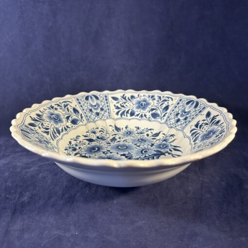 Delfts blauw wandbordschaaltje Ø 18,5 cm, Porceleyne fles Delft - Afbeelding 4