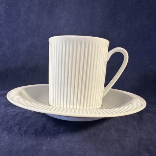 Arzberg Cannelee koffiekop met schotel  Ø kopje 5,7 cm hoog 6,4 cm