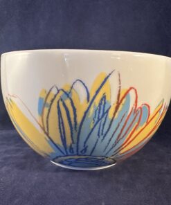 Rosenthal Studio Line 'Daisy' Andy Warhhol serveerschaal/kom hoog 7,7 cm Ø 12,3 cm.