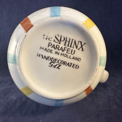 De Sfhinx kan handbeschilderd hoog 12 cm. - Afbeelding 2