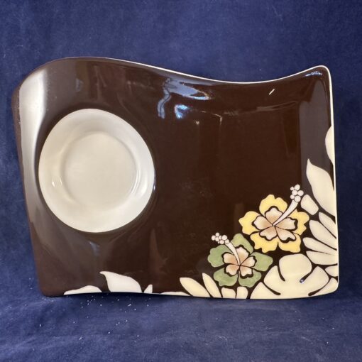 Villeroy en Boch 'New wave' espressokop met schotel hoog 7 cm Ø 6 cm. - Afbeelding 3