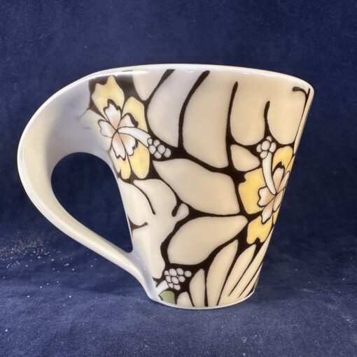Villeroy en Boch 'New wave' espressokop met schotel hoog 7 cm Ø 6 cm. - Afbeelding 7
