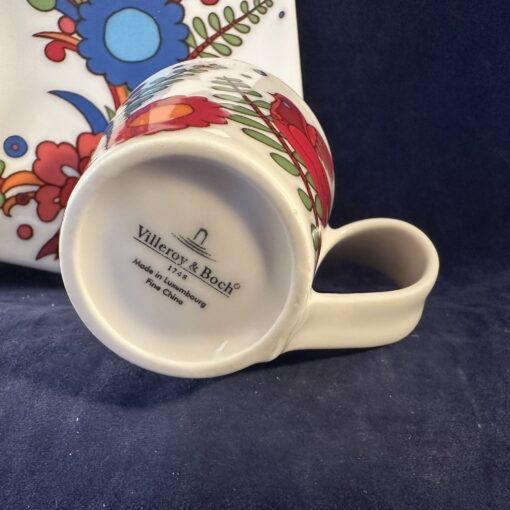 Villeroy en Boch 'New wave' Acapulco espressokop met schotel hoog 7 cm Ø 6 cm. - Afbeelding 3