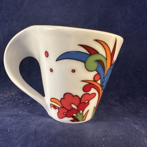 Villeroy en Boch 'New wave' Acapulco espressokop met schotel hoog 7 cm Ø 6 cm. - Afbeelding 7