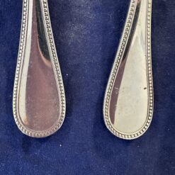 Christofle 'Perles' 3 delig klein couvert verzilverd - Afbeelding 2