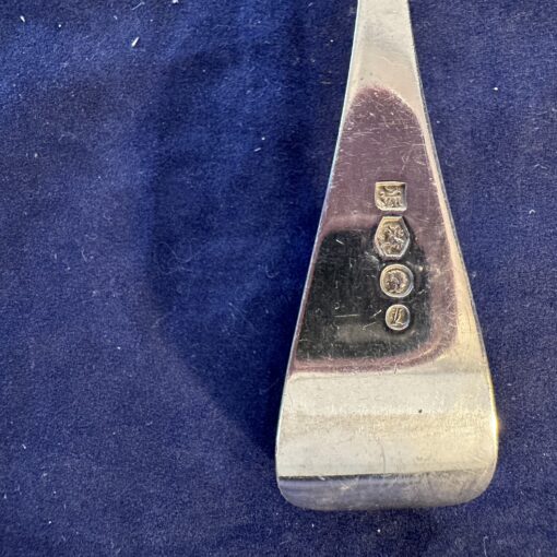 Van Kempen zilveren sauslepel perle, lang 17,5 cm. 1895 - Afbeelding 3