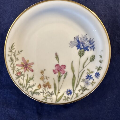 Krautheim Selb Bavaria Wiesengrund petitfour schotel Ø 12,7 cm (korenbloem)