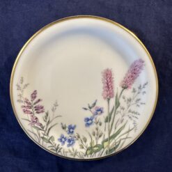 Krautheim Selb Bavaria Wiesengrund petitfour schotel Ø 12,7 cm (Vergeetmijniet)