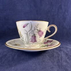 Krautheim,Selb Bavaria Wiesengrund espresso kop en schotel, hoog 5 cm, Ø kopje 6,5 cm Scene H