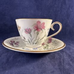 Krautheim,Selb Bavaria Wiesengrund espresso kop en schotel, hoog 5 cm, Ø kopje 6,5 cm Scene K
