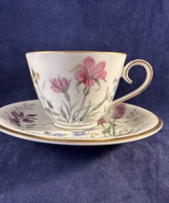 Krautheim,Selb Bavaria Wiesengrund espresso kop en schotel, hoog 5 cm, Ø kopje 6,5 cm Scene K