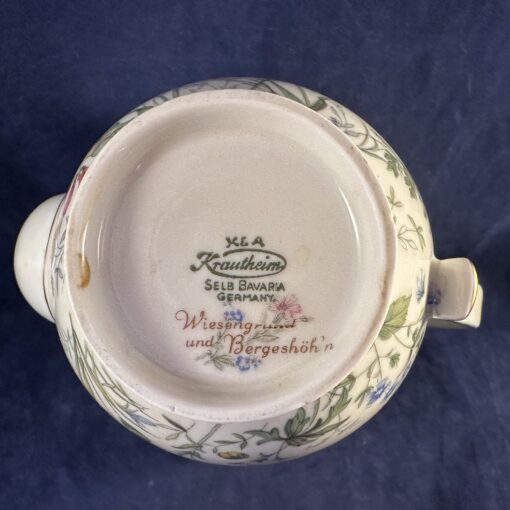 Krautheim,Selb Bavaria Wiesengrund kleine koffiepot hoog 15 cm. inhoud 650 cc. - Afbeelding 3