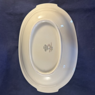 Krautheim,Selb Bavaria Wiesengrund broodschaal 30,5 x 20,5 cm, hoog 5,5 cm. - Afbeelding 4
