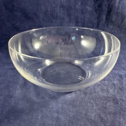 Set van 5 kristallen schaaltjes/ vingerkommetjes hoog 4,7 cm Ø 10 cm.