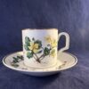 Villeroy en Boch Botanica koffiekop en schotel, Ø kop 6,8 cm, hoog 6,8 cm ( Chelidonium Majus)