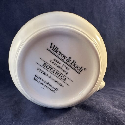 Villeroy en Boch Botanica beker / mok met oor, hoog 9 cm, Veronica officinalis - Afbeelding 3