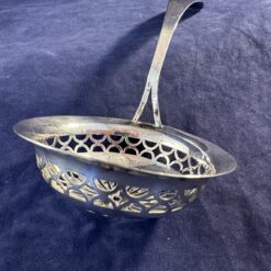 Zilveren poedersuikerlepel lang 16 cm. - Afbeelding 3