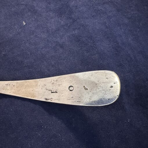 Zilveren poedersuikerlepel lang 16 cm. - Afbeelding 5