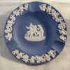 Wedgwood Jasperware lichtblauwe asbak, Ø 11 cm. (Pegasus)