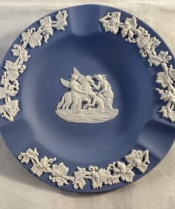 Wedgwood Jasperware lichtblauwe asbak, Ø 11 cm. (Pegasus)