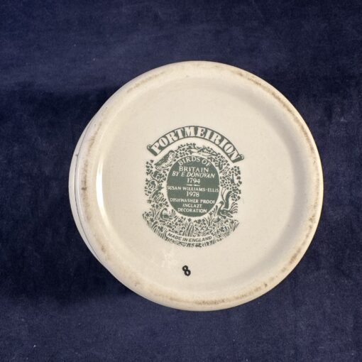 Portmeirion Birds of Britain souffle bakje Ø 8 cm hoog 4 cm (Roodborst) - Afbeelding 3