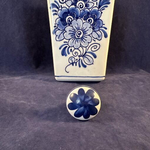 Delfts blauw kruikje hoog 19,5 cm. - Afbeelding 3