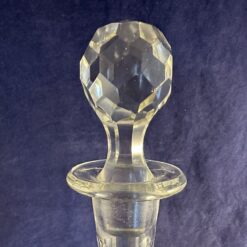 Geslepen karafje met stop, hoog 28 cm - Afbeelding 2