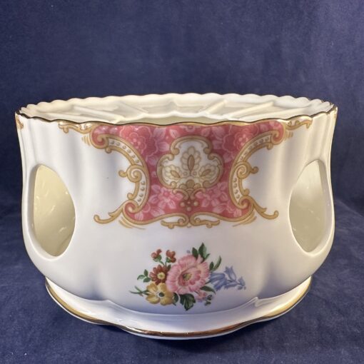 Royal Albert Lady Carlyle theelicht hoog 8 cm Ø 13,5 cm