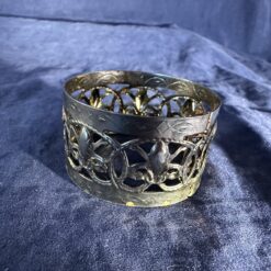 Set van 6 metalen servetringen Ø 4,5 cm. - Afbeelding 2