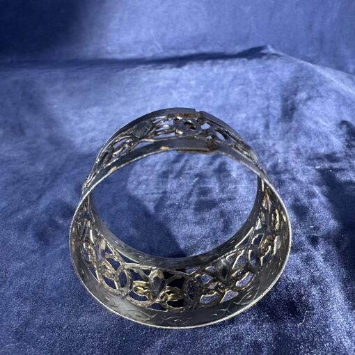 Set van 6 metalen servetringen Ø 4,5 cm. - Afbeelding 3