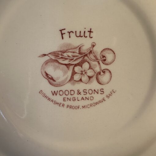 Wood and sons 'Fruit' gebaksbord Ø 17,6 cm - Afbeelding 2
