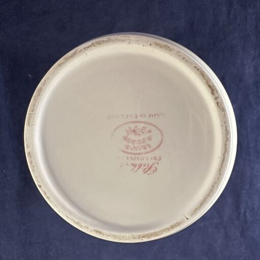 Laura Ashley 'Ribbons' dekselpot hoog 17 cm. Ø 12 cm. - Afbeelding 2