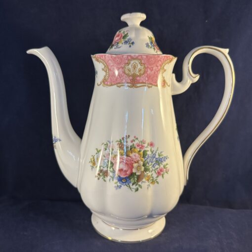 Royal Albert Lady Carlyle koffiepot hoog 24 cm inhoud 1200 cc. - Afbeelding 5