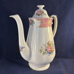 Royal Albert Lady Carlyle koffiepot hoog 24 cm inhoud 1200 cc.