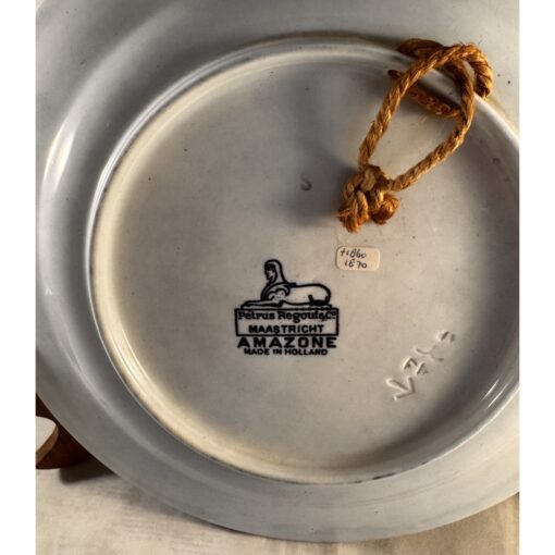 Petrus Regout 'Amazone' blauw