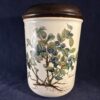 Villeroy en Boch Botanica voorraadpot met houten deksel, hoog 17 cm, Vaccinium myrtillus