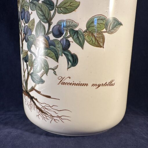 Villeroy en Boch Botanica voorraadpot met houten deksel, hoog 17 cm, Vaccinium myrtillus - Afbeelding 2