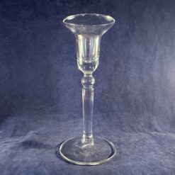 Royal Leerdam 'Decora' kandelaar, set van 4, ontwerp van Siem van de Marel hoog 15,7 cm, Ø 5,5 cm