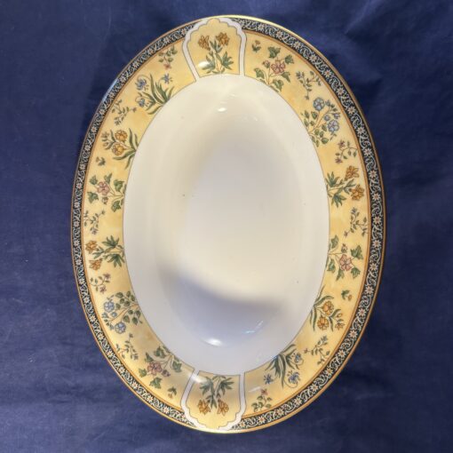 Wedgwood 'India' open groenteschaal 25 x 19,5 cm, hoog 5 cm - Afbeelding 2