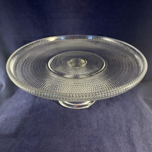 Glazen taartplateau hoog 12 cm Ø 30 cm - Afbeelding 2
