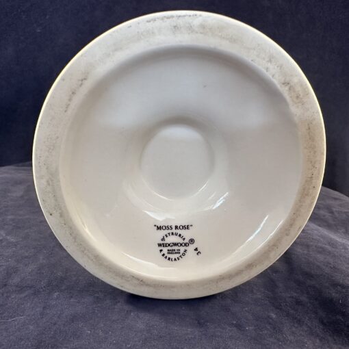 Wedgwood Moss Rose vaas hoog 22,7 cm Ø 13 cm. - Afbeelding 3