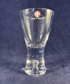 Iitala serie Aarne cocktailglas ,8 cm hoog, Ø 9 cm.