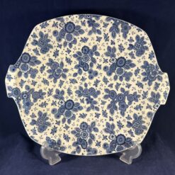 Societe Ceramique Beatrix blauw gebakschaal vierkant Ø 25 x 29 cm