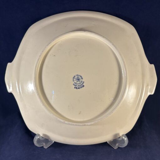 Societe Ceramique Beatrix blauw gebakschaal vierkant Ø 25 x 29 cm - Afbeelding 2