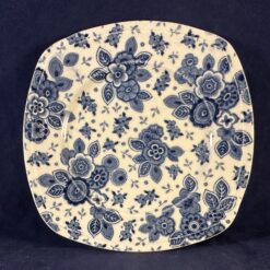 Societe Ceramique Beatrix blauw vierkant gebaksbord Ø 14,8 x 14,8 cm