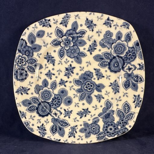 Societe Ceramique Beatrix blauw vierkant gebaksbord Ø 14,8 x 14,8 cm