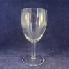 Gilde glas kristal, portglas met geslepen voet, hoog 12 cm.Ø 6 cm.