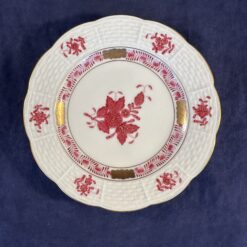 Herend Apponyi roze petitfourbord Ă˜ 12,5 cm nr. 512