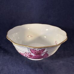 Herend Apponyi roze kom op voet hoog 5 cm Ø 10,5 cm,nr. 683 - Afbeelding 2
