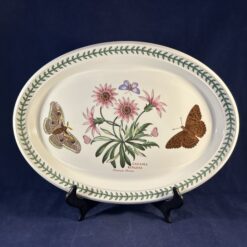 Portmeirion Botanic Garden ovale ovenschaal 24 x 33 cm, 'Gazania Ringens/ Treasure Flower'